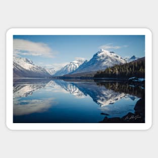 Lake McDonald at Glacier National Park Sticker